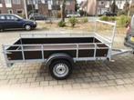 Te huur grote aanhanger 258x131cm, Bakwagen, Aanhangwagen, Vervoer huisraad, Zo goed als nieuw, Ophalen