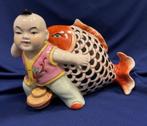 Chinees Porseleinen beeldje, Ophalen, Gebruikt, Mens