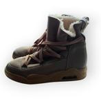 Serafini moon boots taupe 40 suede leren winterlaarzen zgan, Serafini, Verzenden, Beige, Lage of Enkellaarzen