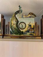 Mooie antieke set klokje met 2 vaasjes, Antiek en Kunst, Antiek | Klokken, Ophalen of Verzenden