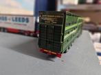 Scania met veetrailer, Hobby en Vrije tijd, Modelauto's | 1:50, Ophalen of Verzenden, Zo goed als nieuw, Bus of Vrachtwagen, Tekno