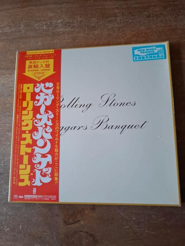 Rolling Stones - Beggars Banquet - Deluxe - Japan - Geseald, Cd's en Dvd's, Cd's | Pop, Nieuw in verpakking, 1960 tot 1980, Boxset