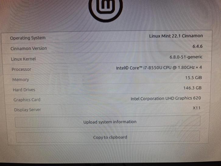 Asus Chromebox 3 i7-8550U Linux Mint, Computers en Software, Chromebooks, Gebruikt, 16 GB, 256 GB of meer, Ophalen of Verzenden