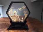 Diorama,chineese diorama ,Chinees kurk ,kraanvogel diorama,, Ophalen