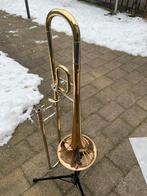 Trebouchet kinder trombone incl ventiel, Ophalen, Gebruikt, Tenor, Met koffer