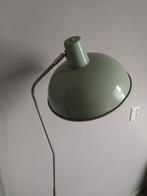 Groene staande schemerlamp, Huis en Inrichting, Lampen | Vloerlampen, Ophalen, Nieuw gemaakt in retro stijl, Zo goed als nieuw