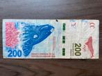 200 Pesos Argentinië 2016 Bankbiljet p-364a(1) #1, Ophalen of Verzenden, Zuid-Amerika, Los biljet