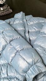 Lichtblauwe Moncler jas maat 3, Maat 52/54 (L), Moncler, Blauw, Ophalen of Verzenden