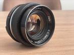 Petri 55mm 1.7 lens, Ophalen of Verzenden, Gebruikt, Standaardlens