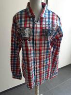 OVERHEMD, CAMP DAVID, MAAT M/L, Ophalen of Verzenden, Gedragen, Blauw, Halswijdte 41/42 (L)