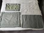 Deken, boxkleed, aankleedkussenhoes forest green Anne-Cy, Ophalen, Gebruikt, 100 cm of meer, Deken