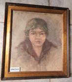 AQUAREL PORTRET VAN EEN JONGEN * Gesigneerd *, Antiek en Kunst, Ophalen of Verzenden