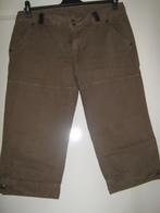 Broek Benetton, Kleding | Dames, Broeken en Pantalons, Bruin, Benetton, Zo goed als nieuw, Driekwart