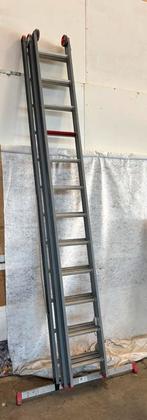 Altrex Atlantis 3-delige ladder 3x12, Ophalen, Zo goed als nieuw, Ladder, 4 meter of meer