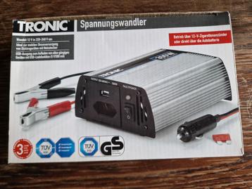 Tronic Spanningsomvormer 300W – 12V naar 230V beschikbaar voor biedingen