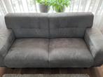 Grijze bank  twee zitter, Huis en Inrichting, Banken | Bankstellen, Ophalen, Gebruikt, 150 tot 200 cm, Tweepersoons