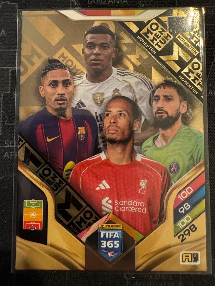 Momentum Invincible - FIFA 365 Adrenalyn XL 2026, Hobby en Vrije tijd, Stickers en Plaatjes, Zo goed als nieuw, Plaatje, Ophalen of Verzenden