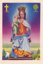 Mooie devotie prent van Maria Mediatrix, Ophalen of Verzenden, Zo goed als nieuw, Kaart of Prent, Christendom | Katholiek
