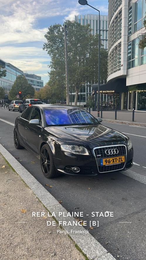 Audi A4 3.0 TDI V6 Quattro 171KW AUT 2007 Zwart, Auto's, Audi, Particulier, A4, Diesel, G, Sedan, Automaat, Origineel Nederlands