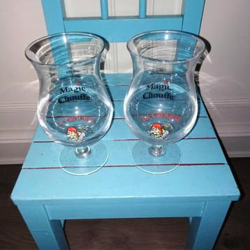 Magic La Chouffe bierglas 2 stuks beschikbaar voor biedingen