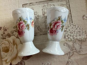 Set van 2 vintage koffiemokken ( limoges ) beschikbaar voor biedingen
