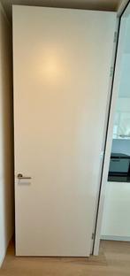 2 x witte BPZ Stompe deuren, Ophalen, 80 tot 100 cm, 215 cm of meer, Binnendeur