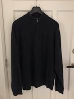 Herentrui donkerblauw met rits - Paolo Feretti - L, Maat 52/54 (L), Paolo Feretti, Blauw, Ophalen of Verzenden