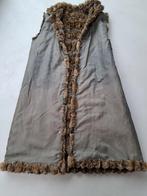 Vintage Bont Gilet met overjas - Maat M, Maat 38/40 (M), Bruin, Ophalen of Verzenden, Vintage