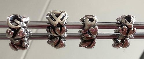 Trollbeads Zilveren Letters, Sieraden, Tassen en Uiterlijk, Bedels, Nieuw, Trollbeads, Zilver, 1 bedel, Ophalen of Verzenden