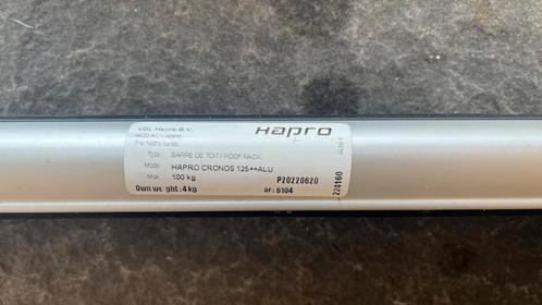 Hapro Cronos 125++ALU Dakdragers, Auto diversen, Dakdragers, Zo goed als nieuw, Ophalen