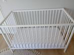 Wit houten ledikant 60x120, Ophalen, Zo goed als nieuw