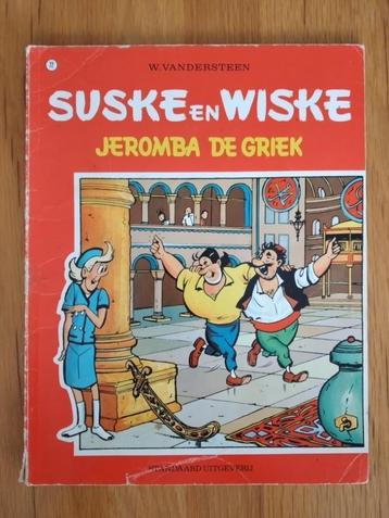 Suske en Wiske, Jeromba de Griek beschikbaar voor biedingen