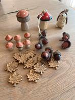 Herfstdecoratie. Herfst spulletjes. Egel paddenstoel, Diversen, Kerst, Ophalen, Zo goed als nieuw