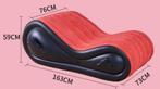 Tantra opblaas bare lounge stoel ook BDSM, Ophalen, Kunststof, Minder dan 75 cm, 150 tot 200 cm