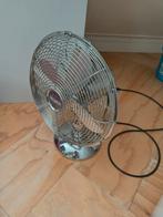 Chrome ventilator retro, Ophalen of Verzenden, Gebruikt, Tafelventilator