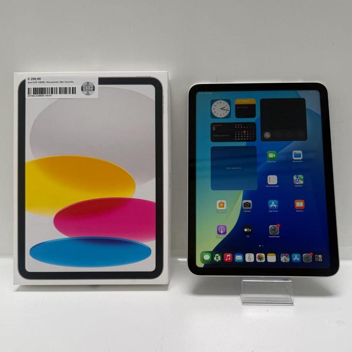 Apple Ipad A16 128GB | Met Garantie, Computers en Software, Apple iPads, Zo goed als nieuw