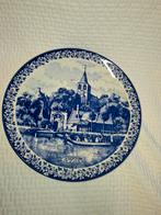 Antiek Delfts Blauw Wandbord - De Lente, Antiek en Kunst, Antiek | Wandborden en Tegels, Ophalen of Verzenden