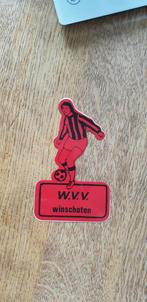 Sticker voetbal vereniging WVV Winschoten, Ophalen of Verzenden, Zo goed als nieuw