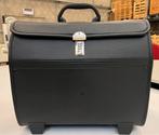 Samsonite business trolley leer nieuw, Nieuw, Leer, Minder dan 50 cm, Ophalen of Verzenden