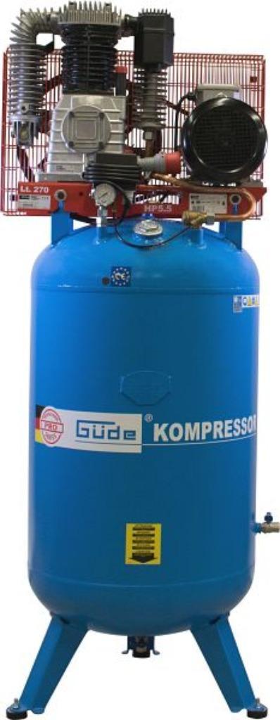 Gude 800/11/270 5,5 PK Krachtstroomcompressor 270 L. Vat!!, Auto diversen, Autogereedschap, Nieuw, Ophalen
