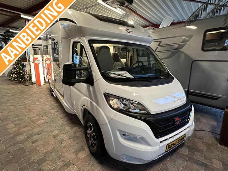 Bürstner Lyseo Harmony Line 684 G 2 JAAR BELASTINGV, Caravans en Kamperen, Campers, tot en met 4, Half-integraal, Bürstner, Fiat