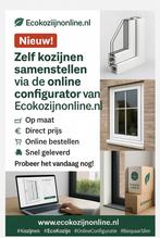 Schuifpui en Kozijnen, Kunststof, 225 cm of meer, Nieuw, Ophalen of Verzenden