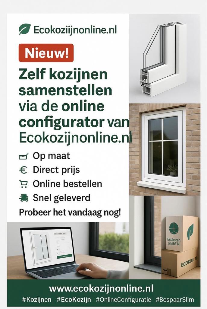 Schuifpui en Kozijnen, Doe-het-zelf en Verbouw, Kozijnen en Schuifpuien, Nieuw, Schuifpui, Kunststof, 225 cm of meer, 225 cm of meer