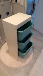 Handig ladekastje met 3 baken. H: 94cm d:30cm  b:46cm, Huis en Inrichting, Kasten | Ladekasten, Ophalen, Minder dan 50 cm, Zo goed als nieuw