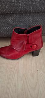 Wolky Rode Laarsjes Maat 36 - Zo Goed Als Nieuw!, Kleding | Dames, Schoenen, Wolky, Lage of Enkellaarzen, Ophalen of Verzenden