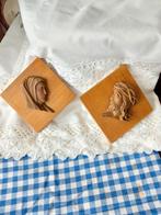 3xset Jezus + Maria licht hout ,€6 =1110,5 donker 9x9=€6,-, Ophalen of Verzenden