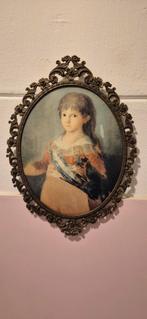 Drieluik reproducties Goya, Lawrence, Italiaans stilleven, Ophalen of Verzenden