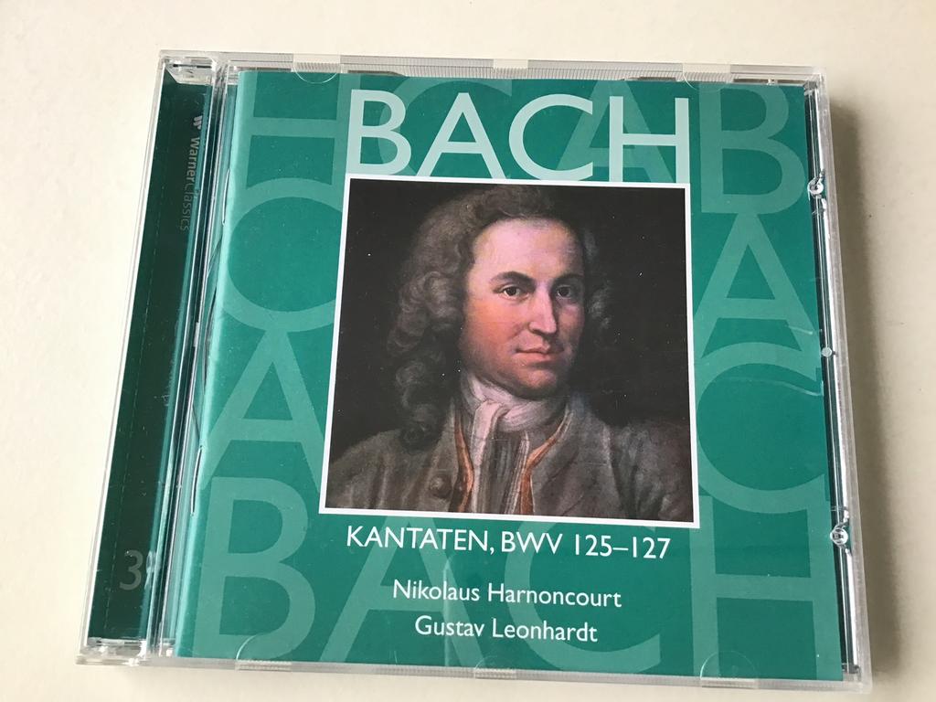 Bach Kantaten BWV 125-127 Harnoncourt & Leonhardt 39, Ophalen of Verzenden, Barok, Zo goed als nieuw