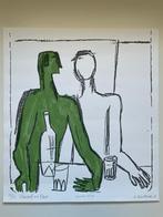 Zeefdruk Klaas Gubbels | Vincent en Theo | 2015, Antiek en Kunst, Ophalen of Verzenden