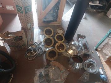 dinak 150 en 80 mm dubbelwandig  beschikbaar voor biedingen